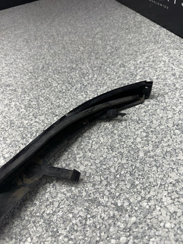 01-06 OEM BMW E46 M3 330Ci Front Right Lower Headlight Trim Panel Carbon Black