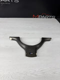 OEM 01-06 BMW E46 M3 Lower Steering Wheel Trim Cover Plate Titan Shadow Grey