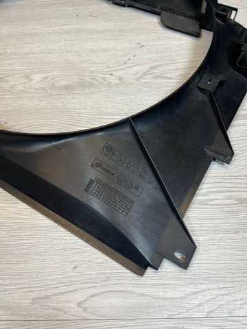 01-06 BMW E46 M3 RADIATOR FAN SHROUD COVER PLASTIC OEM 17112228943 2229990