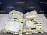 01-06 BMW E46 M3 Convertible Front & Rear Black Floor Carpets Interior OEM