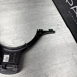 OEM 01-06 BMW E46 M3 Lower Steering Wheel Trim Cover Plate Titan Shadow Grey