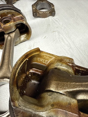 BMW OEM E36 M3 S52 PISTONS CONNECTING RODS SET 11251405702 11241247175