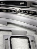 01-06 BMW E46 M3 Convertible Interior Armrests Trim Set Brushed Aluminum *Notes*