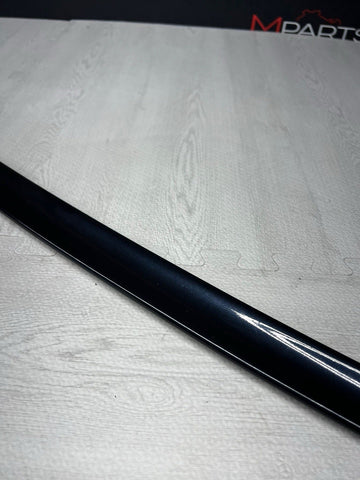 2001-2006 BMW E46 M3 Factory Rear Trunk Spoiler Lip 2695445 Carbon Black