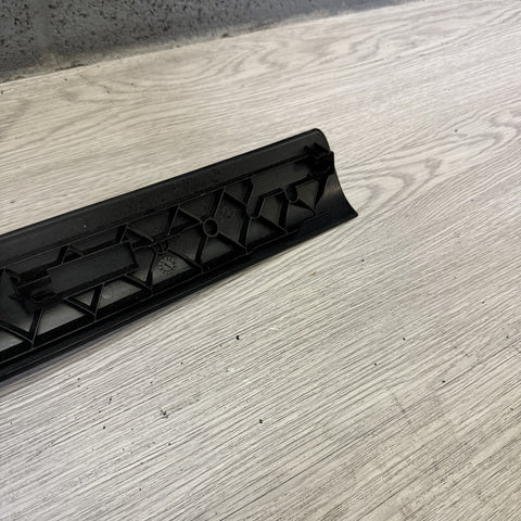 01-06 BMW E46 M3 Dashboard Right Passenger Upper Bezel Trim OEM Piano Black