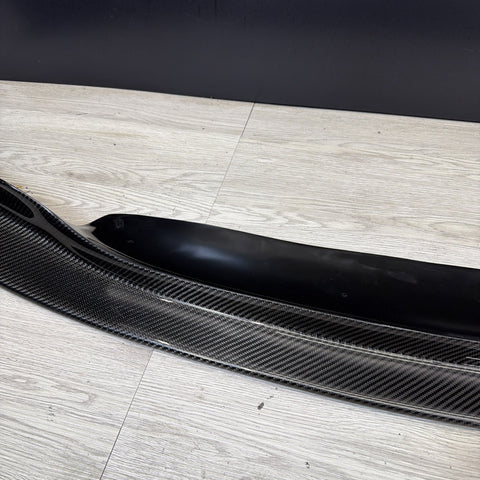 NEW BMW 01-06 E46 M3 CSL Style Front Bumper Lip Spoiler Carbon Fiber BEST FIT