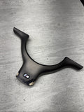 01-06 BMW E46 M3 Lower Steering Wheel Trim Cover Plate Titan Shadow Grey