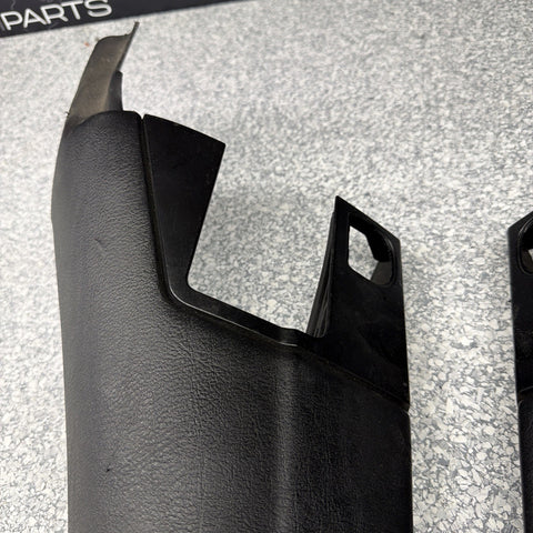 01-06 BMW E46 M3 OEM Convertible Rear Top Lateral Trim Pane Left Right Black
