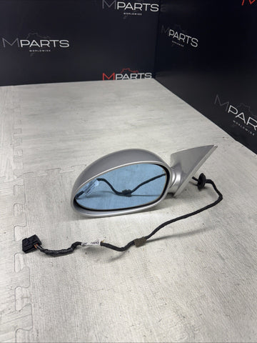 01-06 BMW E46 M3 Left Driver Side View Mirror Titan Silver *Notes*