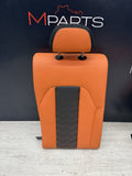 21-26 BMW G80 M3 Sedan Rear Seat Right Backrest Kyalami Orange Leather OEM