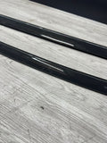 14-25 BMW F16 X6 F86 X6M Roof Drip Mouldings Trims Dravit Grey Pair Set OEM