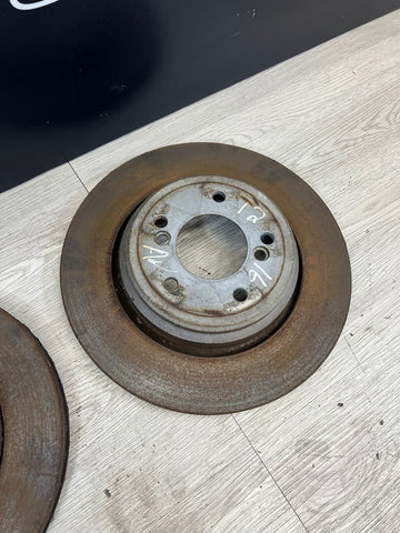 01-06 BMW E46 M3 Rear Discs Brakes Rotors Zimmerman