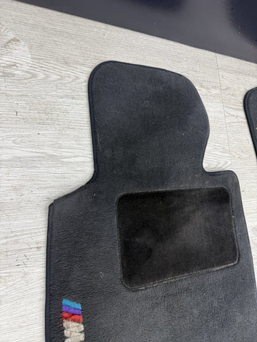 Genuine 01-06 BMW E46 M3 Convertible Carpets Floor Mats Black Front & Rear