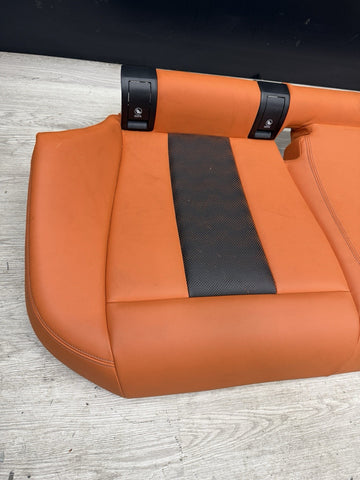 21-26 BMW G80 M3 Sedan Kyalami Orange Interior Rear Back Seat Bench