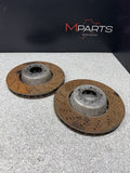06-10 BMW E60 E63 E64 M5 M6 FRONT BRAKES DISCS ROTORS