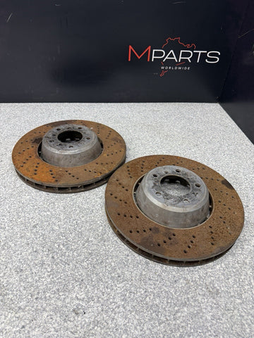 06-10 BMW E60 E63 E64 M5 M6 FRONT BRAKES DISCS ROTORS