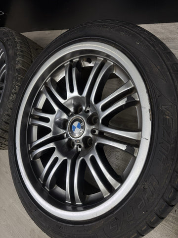 01-06 BMW E46 M3 Wheels Rims Style 67 Factory OEM 18” 18x8 18x9 Staggered