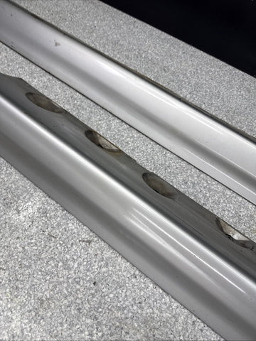 01-06 BMW E46 M3 Rocker Panel Side Skirts OEM Titanium Silver