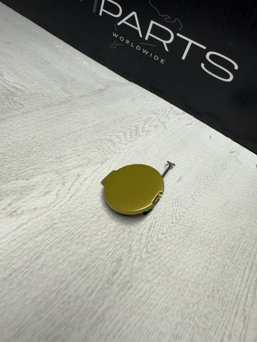 BMW 01-06 E46 M3 Front Bumper Tow Hook Eye Cover 2695250 OEM Phoenix Yellow