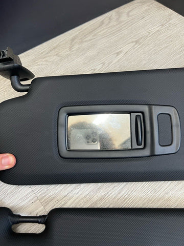 18-23 BMW X3M X4M X3 X4 Front Sun Visors Set OEM Black