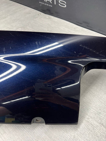 01-06 BMW E46 M3 Rear Bumper Lower Lip Diffuser Trim Panel OEM Carbon Black