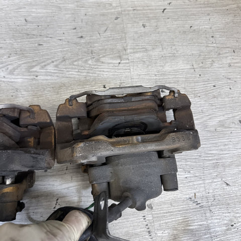 01-06 E46 M3 Front Brake Calipers Left Right Pair Set Yellow