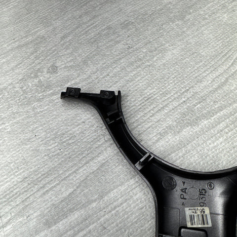 OEM 01-06 BMW E46 M3 Lower Steering Wheel Trim Cover Plate Titan Shadow Grey