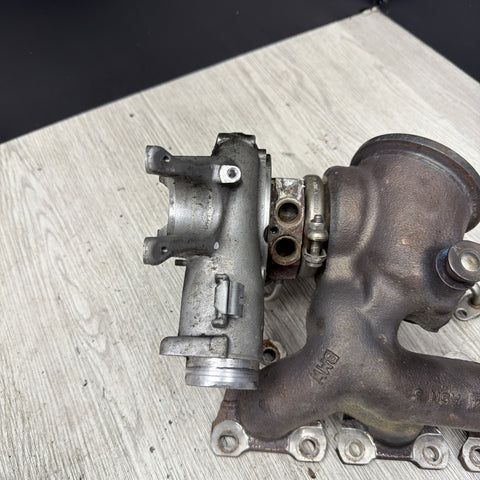 OEM BMW F80 F82 F83 F87 M3 M4 Left Turbo Turbocharger S55 Engine 1-3 49k