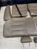 95-99 BMW E36 M3 Coupe Rear Bench + Folding Backrest Back Rest Seats Magma