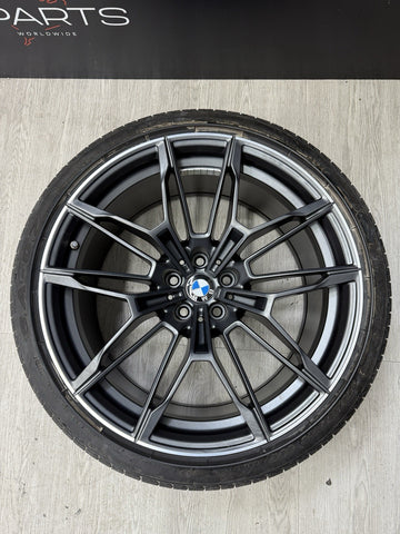 OEM / REFURBISHED BMW 21-26 G80 G82 G83 M3 M4 Front Wheel Rim 825M 19x9.5
