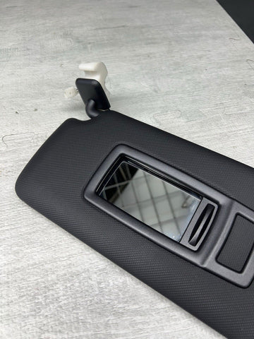 12-20 OEM BMW F30 F32 F80 F82 M3 M4 Interior Sun Visors Black