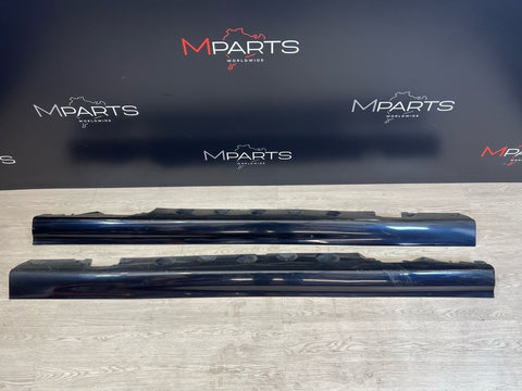 01-06 BMW E46 M3 Rocker Panel Side Skirts OEM Carbon Black