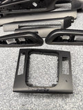 01-06 BMW E46 M3 Convertible Interior Armrests Trim Set Titan Shadow Grey