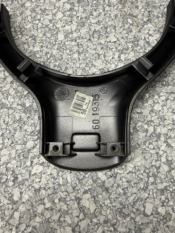 OEM 01-06 BMW E46 M3 Lower Steering Wheel Trim Cover Plate Titan Shadow Grey