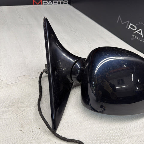 01-06 OEM BMW E46 M3 Right Passenger Exterior Side Mirror Assembly Carbon Black