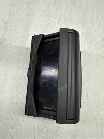 BMW 01-06 E46 325 330 M3 CENTER CONSOLE REAR STORAGE ASHTRAY ROLLUP TRAY BLACK