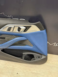BMW 21-26 G82 G83 M4 Coupe Front Left Driver Side Door Panel Fjords Blue