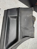 BMW OEM E36 M3 95-99 Coupe Rear Black Leather Door Cards Panels