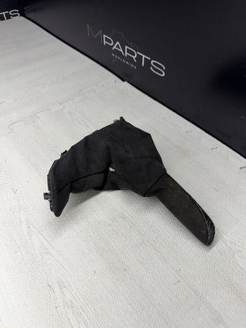 16-21 OEM BMW F87 M2 Ebrake Boot Parking Brake Dry Carbon Fiber Handle Alcantara