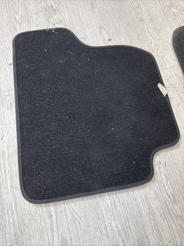 BMW 15-20 F80 F82 F83 M3 M4 FRONT CARPETS FLOOR MATS BLACK 2PC OEM