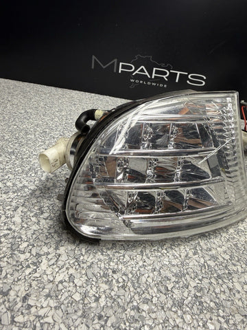DEPO Amber LED M3 Screw-On Clear Corner Signal Lights 2002-2006 BMW E46 M3