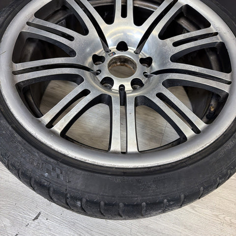 01-06 BMW E46 M3 Factory Rear 19x9.5 M Double Spoke Alloy Style 67 Wheel 19” OEM