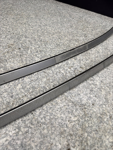 BMW E46 325 330 M3 Roof Rails Moldings Trims Pair Coupe OEM