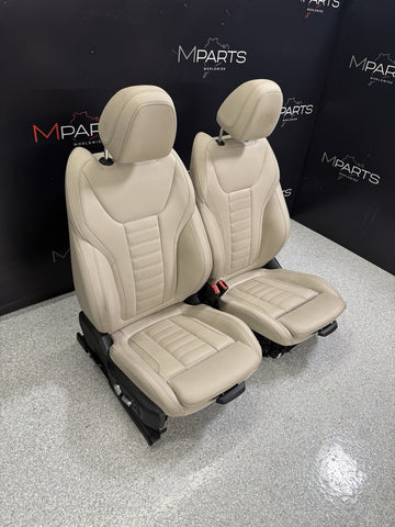 19-22 BMW G20 M340 Sedan Original Beige Interior Front Seats
