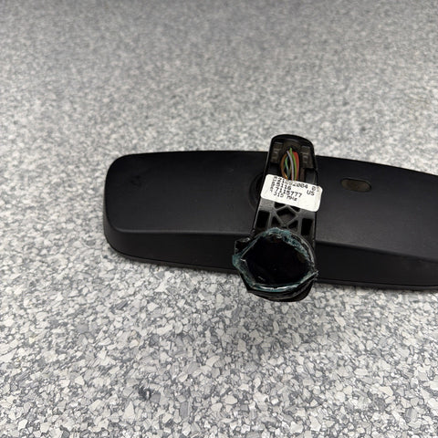 01-06 BMW E46 M3 Rearview Rear View Mirror SOS *Liquid Damage* Convertible