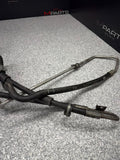 08-13 BMW M3 E90 E92 E93 Front Lower Power Steering Line Hose Set OEM