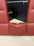 BMW 01-06 E46 M3 Convertible Rear Seat Back Rest Imola Red Leather Backrest