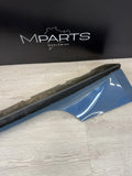 2024–2025 Ford Mustang RH Rocker Side Skirt / Molding Blue OEM PR3B-C10154-A-0