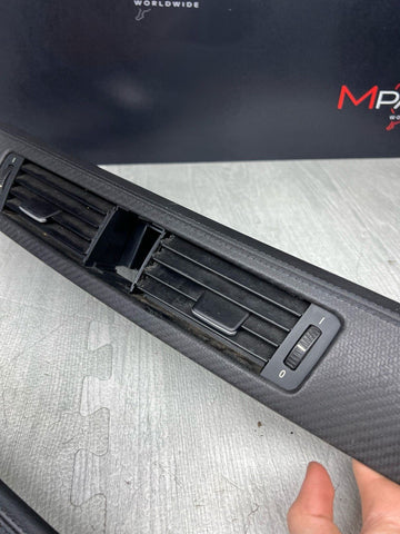 08-11 BMW E90 M3 Interior Trim Set Carbon Leather OEM Genuine