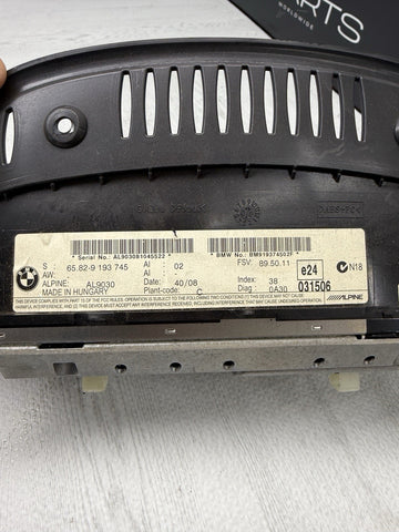 2009 BMW 328i 335i M3 On Board Monitor Information Display 65829193745 OEM Used